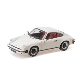 MINICHAMPS 1/18 ポルシェ 911 カレラ クーペ 3.2 1983 ホワイト [No.100063024] - 京商 ミニカー