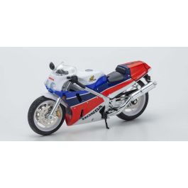 PAO FENG 1/24 ホンダ VFR750R RC30 1987 ブルー/レッド PFH04 - 京商 ミニカー