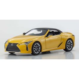 KYOSHO ORIGINAL Lexus LC500 Convertible Radiant Red Contrast Layering car model