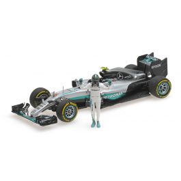 Minichamps 410161006 Mercedes AMG Petronas F1 W07 Rosberg 2016 1:43 NEU OVP