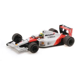 京商 ミニカー | MINICHAMPS 1/18 マクラーレン ホンダ MP4/6 アイルトン・セナ 1991 ワールドチャンピオン  ウェザリング仕様 [No.540913801]