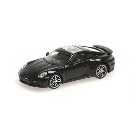 京商 ミニカー | MINICHAMPS 1/87 ポルシェ 911 (992) ターボ S 2020 ブラック [No.870069071]