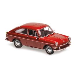 MINICHAMPS 1/43 フォルクスワーゲン 1600 TL 1966 レッド [No 