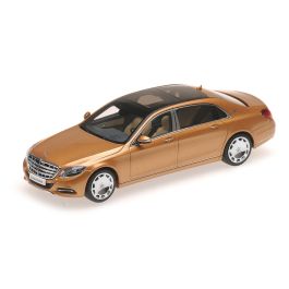 京商 ミニカー | ALMOST REAL 1/43scale Mercedes Maybach S-Class 2016 Gold  [No.AL420104]