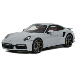 GT SPIRIT 1/18 ポルシェ 911(992) ターボS 2020 (グレー) [No.GTS431] - 京商 ミニカー