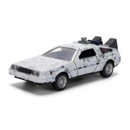 デロリアン ミニカー 1/18 LEDライト付き ディアゴスティーニ完成品 Amazon | 1/18 バック・トゥ・ザ・フューチャー パートI デロリアン