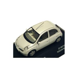 J-COLLECTION 1/43scale Nissan March Pearl White [No.JC18073W