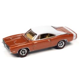 Johnny Lightning 1:64 - Dodge Charger R/T Del 1969 Azzurro, Edizione Limitata