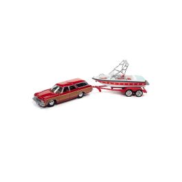  Johnny Lightning 1973 Chevy Caprice Wagon w