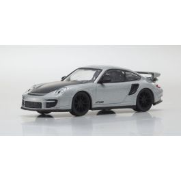 販売終了: KYOSHO 1/64 Porsche 911 GT2 RS Silver  - 京商 ミニカー