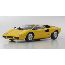 OUSIA 1/18scale Lamborghini Countach LP400 Yellow  [No.KSC09531Y]