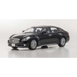 販売終了: SAMURAI 1/18 Nissan CIMA Hybrid Black - 京商 ミニカー