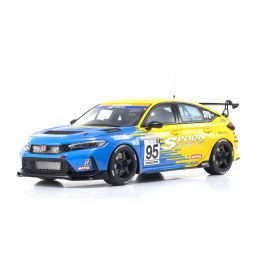 Spoon Civic Type R 1/18 スケールモデル SAMURAI 1/18scale Honda Civic (FL5) SPOON #95 [No.KSR18067Y