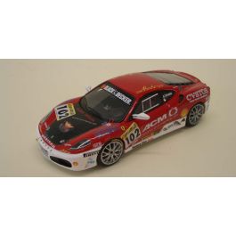 HotWheels Elite 1:18 A. Barde Ferrari F430 #102 Europeo Campeón 2006