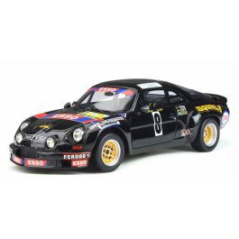 京商 ミニカー | OttO mobile 1/18 アルピーヌ A110 1800 Gr.5 #8 (ブラック) 世界限定 2,000台 OTM857