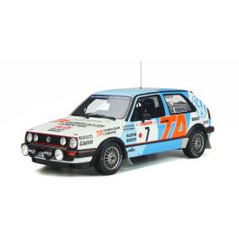 京商 ミニカー | OttO mobile 1/18 フォルクスワーゲン ゴルフ Mk.II GTI 16V Gr.A #7 (ホワイト/ブルー)  世界限定 2,000台 OTM852