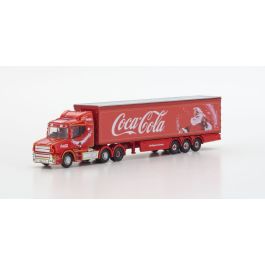 京商 ミニカー | OXFORD 1/148 スカニア T キャブボックストレーラー