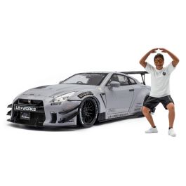 京商 ミニカー | SOLIDO 1/18 日産 GT-R (R35) Liberty Walk Body Kit