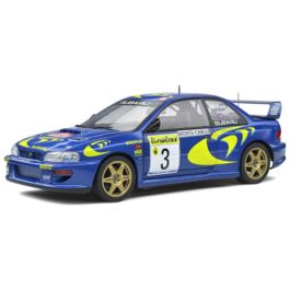 SOLIDO 1/18 スバル インプレッサ WRC モンテカルロ 1998 #3 [No.S1807402] - 京商 ミニカー