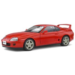 SOLIDO 1/18 トヨタ スープラ JZA80 (レッド) [No - 京商 ミニカー