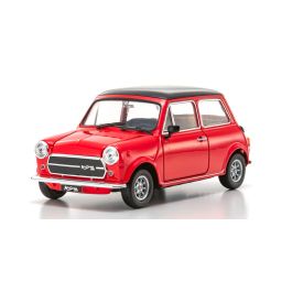 京商 ミニカー | WELLY 1/24 ミニ クーパー 1300 レッド/ブラック [No
