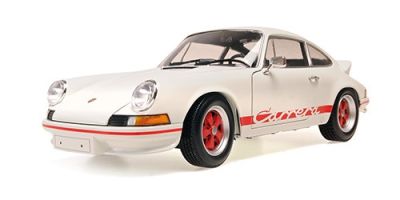 MINICHAMPS 1/18 ポルシェ 911 カレラ RS 1972 ホワイト/レッドデザインロゴ　  [No.100066021]