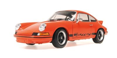 MINICHAMPS 1/18 ポルシェ 911 カレラ RS 1972 オレンジ/ブラックデザインロゴ  [No.100066024]
