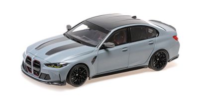 MINICHAMPS 1/18 BMW M3 CS 2023 グレーメタリック  [No.110023501]