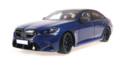 MINICHAMPS 1/18 BMW M5 - 2024 - ブルーメタリック  [No.110023802]