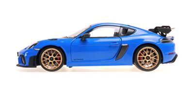 MINICHAMPS 1/18 ポルシェ ケイマン GT4 RS 2024 ブルー/ヴァイザッハパッケージ  [No.110062121]