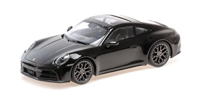 MINICHAMPS 1/18 ポルシェ 911 (992.2) カレラ クーペ 2024 ブラックメタリック  [No.155064022]