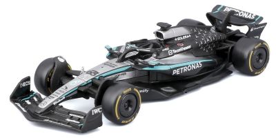 Bburago 1/43scale Mercedes-AMG Petronas F1 Team W16 2025 Australian GP No.63 G. Russell Window Box  [No.BUR38237R]