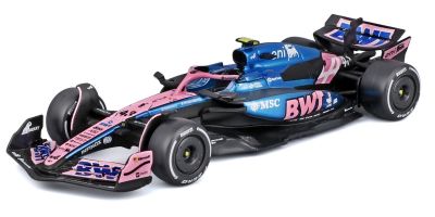 Bburago 1/43scale BWT Alpine A525 2025 Monaco GP No.43 F. Colapinto Window Box  [No.BUR38257C]