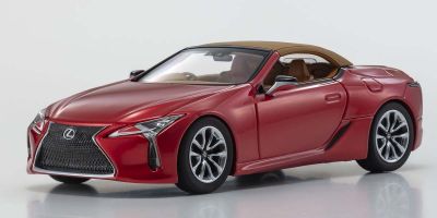 KYOSHO ORIGINAL 1/43scale Lexus LC500 Convertible (Radiant Red Contrast Layering)  [No.KS03902RR]