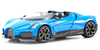 WELLY 1/24 ブガッティ W16  ミストラル ブルー  [No.WE24127BL]