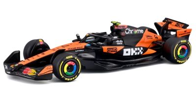 Bburago 1/64 マクラーレン F1チーム MCL39 2025 オーストラリアGP No,4 L.ノリス クリアケース/ドライバー無  [No.BUR58007N]