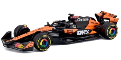 Bburago 1/64 マクラーレン F1チーム MCL39 オーストラリアGP 2025 No,81 O.ピアストリ クリアケース/ドライバー無  [No.BUR58007P]