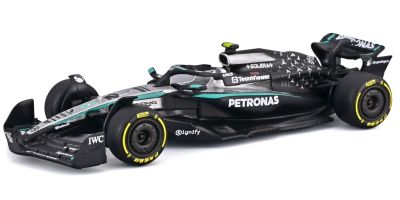 Bburago 1/64 メルセデス-AMG ペトロナス F1チーム Team W16 2025 オーストラリアGP No,12 K.アントネッリ クリアケース/ドライバー無  [No.BUR58008A]
