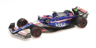 MINICHAMPS 1/43 ビザ キャッシュアップ RB F1チーム VCARB 01 角田裕毅 2024   [No.417240122]