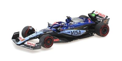 MINICHAMPS 1/43 ビザ キャッシュ RB F1チーム VCARB 01 ダニエル･リカルド シンガポールGP 2024 ファイナルレース  [No.417241803]