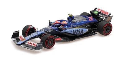 MINICHAMPS 1/43 ビザ キャッシュ RB F1チーム VCARB 01 角田裕毅 シンガポールGP 2024   [No.417241822]