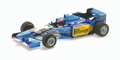 MINICHAMPS 1/18 ベネトン ルノー B195 ミハエル･シューマッハ ヨーロピアンGP 1995 ウィナー  [No.510953201]