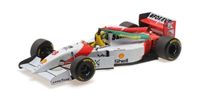 MINICHAMPS 1/18 マクラーレン フォード MP4/8 セバスチャン･ベッテル イモラ セナ トリビュート 2024/5/18 スタンディングフィギュア＆フラッグ付き  [No.530931805]