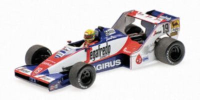 MINICHAMPS 1/43 トールマン ハート TG183B アイルトン･セナ ブラジルGP 1984 2位入賞 ウェザリング仕様  [No.540843339]