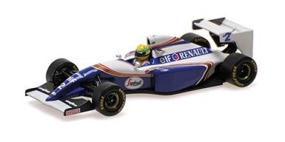 MINICHAMPS 1/64 ウィリアムズ ルノー FW16 アイルトン･セナ パシフィックGP 1994  [No.540946412]