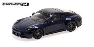 MINICHAMPS 1/64 ポルシェ 911 (992.2) カレラ 2025 ブルーメタリック  [No.640064022]