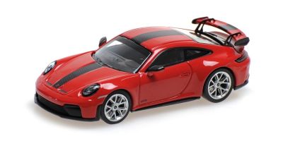MINICHAMPS 1/64 ポルシェ 911 (992.2) GT3 2025 レッド/ヴァイザッハパッケージ  [No.640064220]