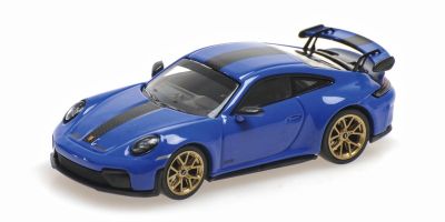 MINICHAMPS 1/64 ポルシェ 911 (992.2) GT3 2025 ブルー/ヴァイザッハパッケージ  [No.640064224]