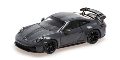 MINICHAMPS 1/64 ポルシェ 911 (992.2) GT3 2025 グレー/ヴァイザッハパッケージ  [No.640064225]