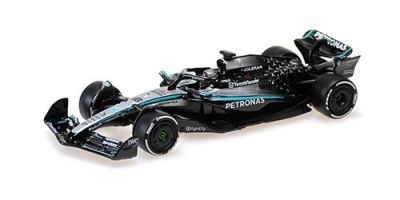 MINICHAMPS 1/64 メルセデス-AMG ペトロナス F1チーム W16 E パフォーマンス ジョージ･ラッセル 中国GP 2025 3位入賞  [No.640250263]